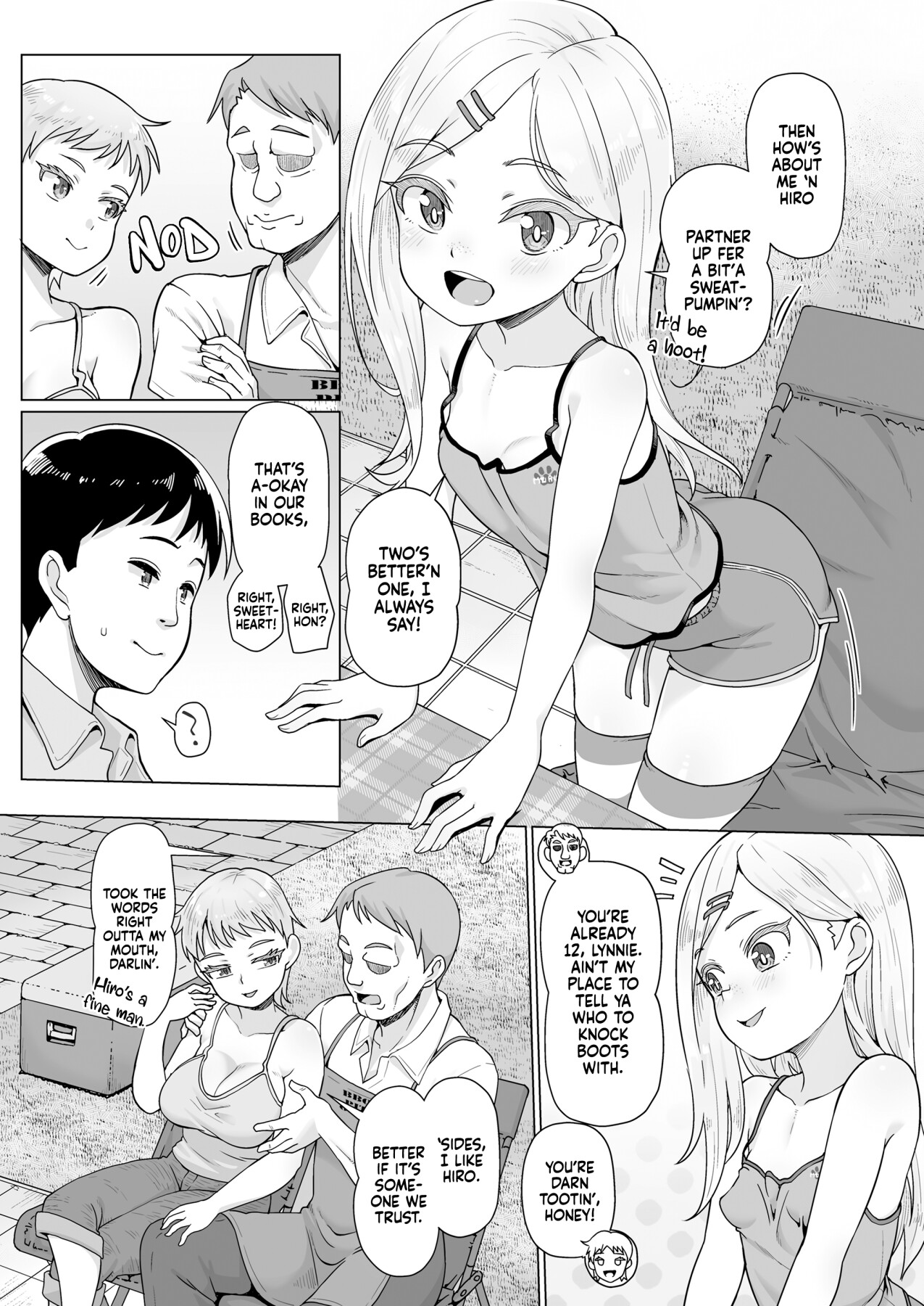 Hentai Manga Comic-Cultural Exchange Homestay-Read-3